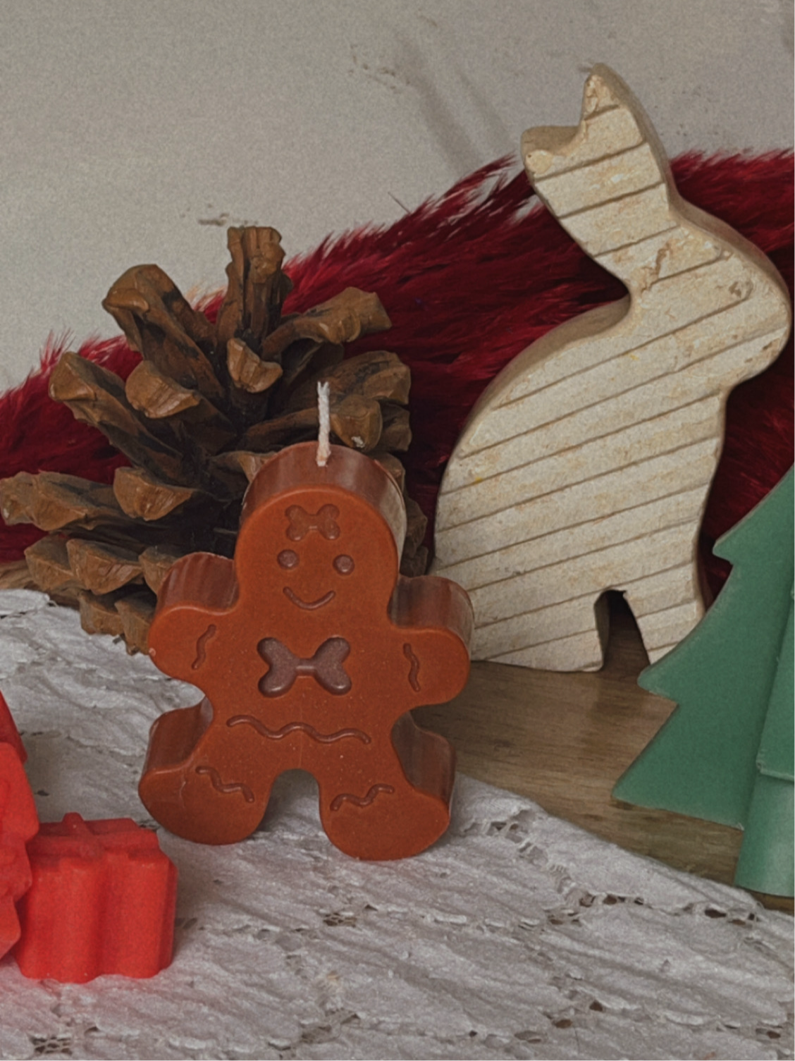 Gingerbread Candle