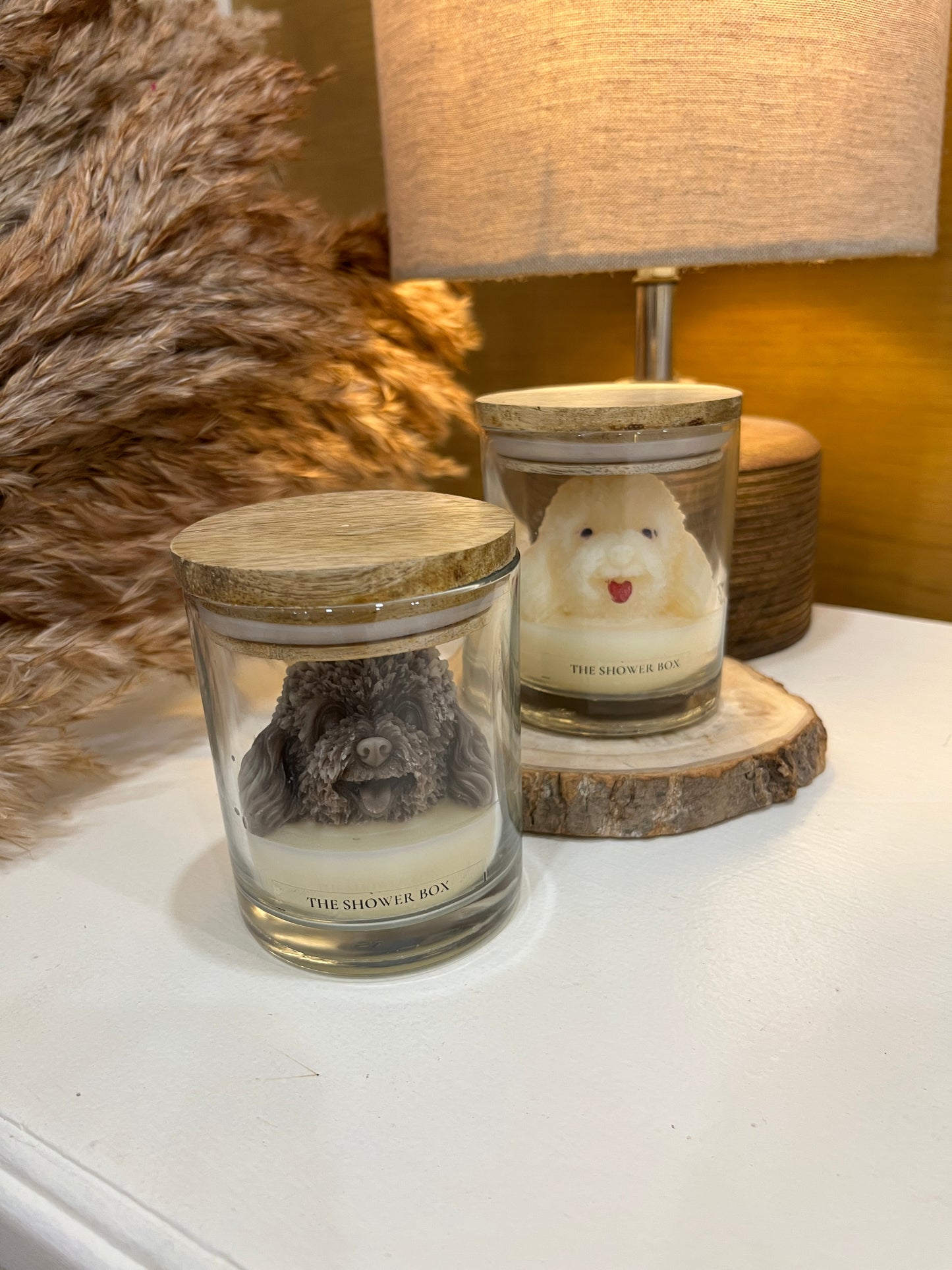 Flame of care - Dog candle