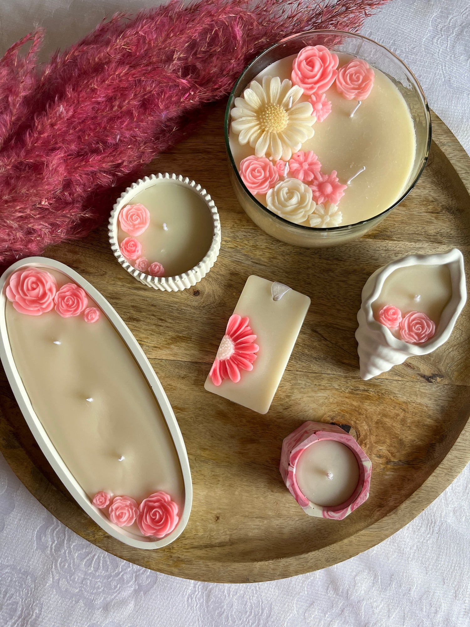 Concrete Candles - Home Decor Candle