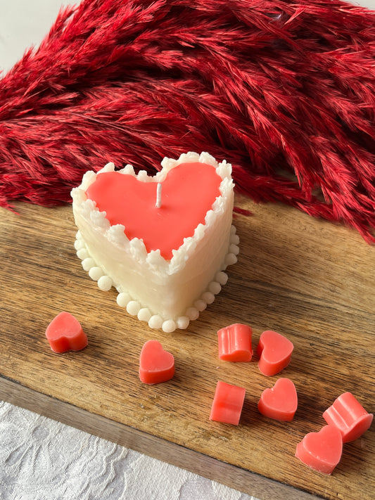 Valentine’s Day cake Candle