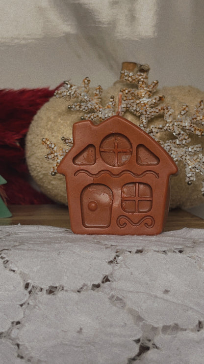 Gingerbread House candle