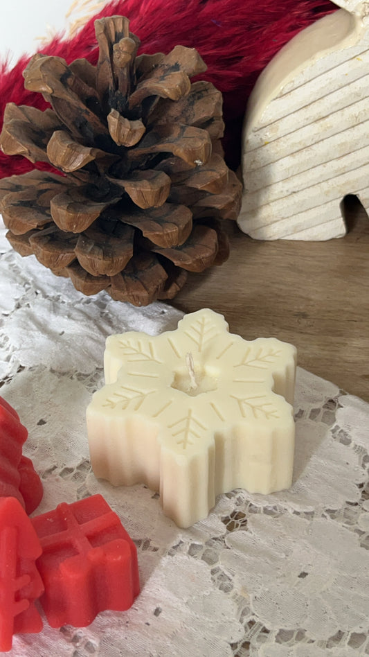 Snowflake Candle