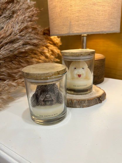 Flame of care - Dog candle