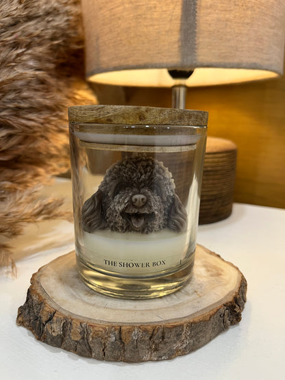 Flame of care - Dog candle