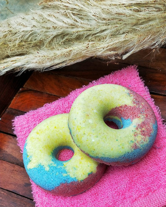 Donut bath bomb