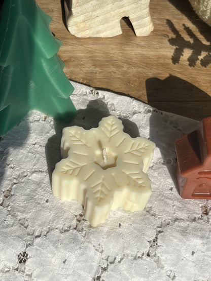 Snowflake Candle