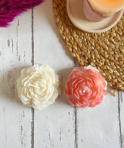 Peony candle