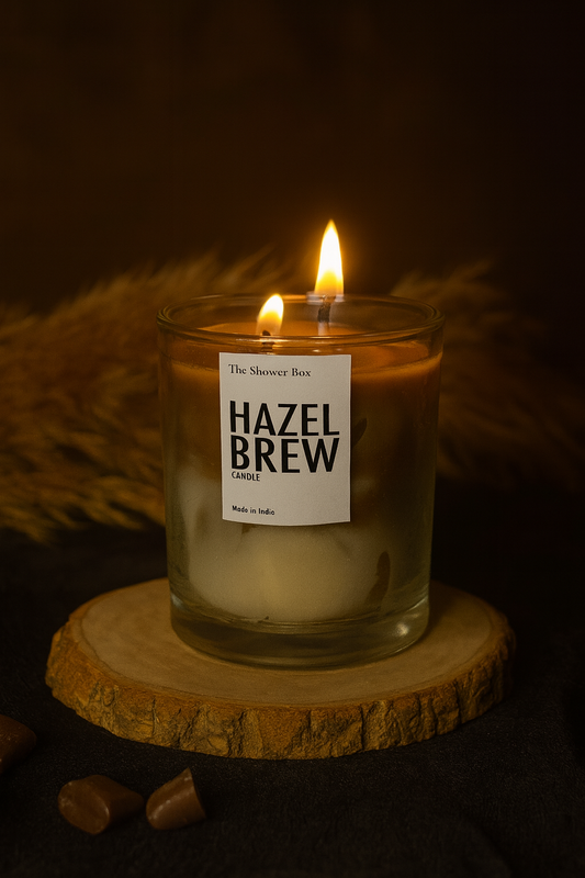 Hazel brew candle