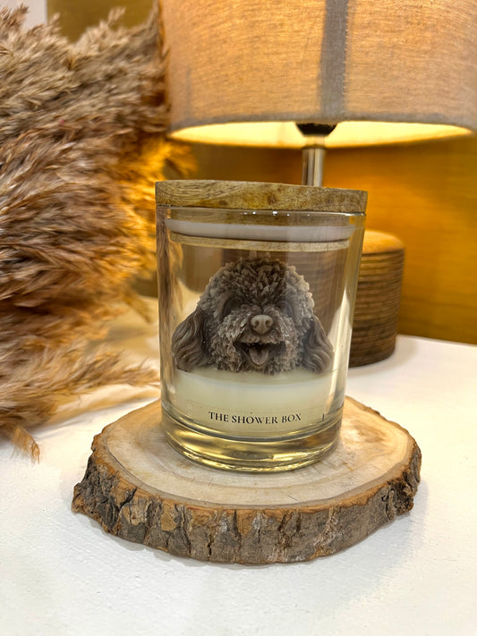 Flame of care - Dog candle
