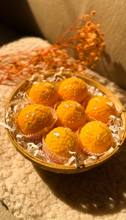 Laddoo Candle set of 7