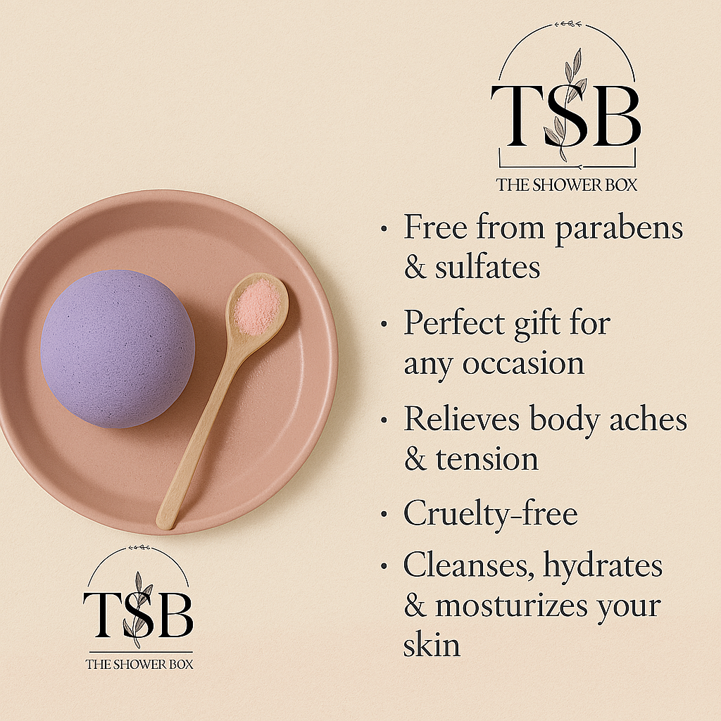 Lavender bath bomb